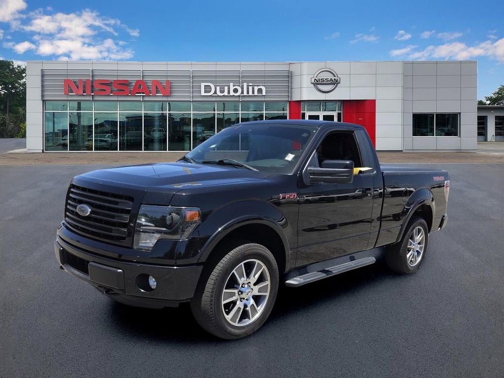 2014 Ford F-150 FX4 Tremor in Black — front three-quarter view