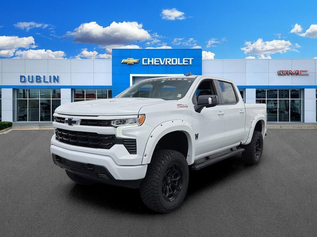 2026 Chevrolet Silverado 1500 RST in Summit White — front three-quarter view