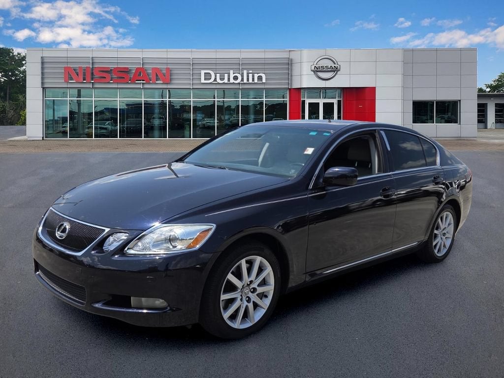 2007 Lexus GS 350 in Blue — front three-quarter view